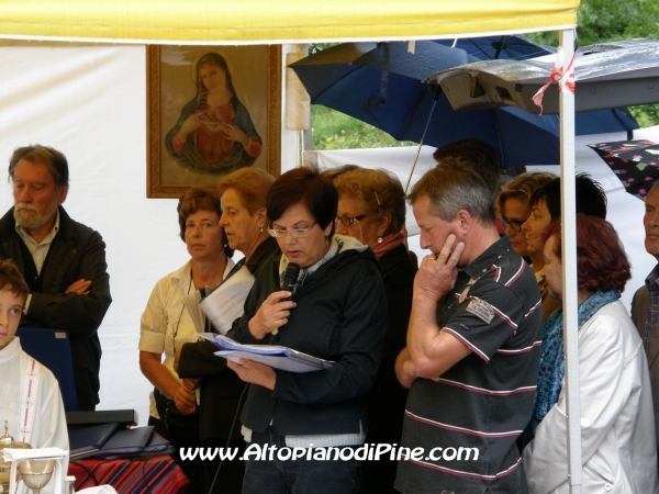 Cerimonia di ringraziamento per lo scampato pericolo - Campolongo 15 agosto 2011