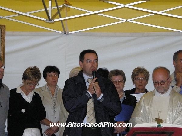 Cerimonia di ringraziamento per lo scampato pericolo - Campolongo 15 agosto 2011