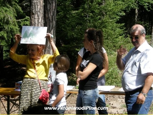 37 Concorso di Pittura all'Aperto - Baita Alpina di Bedollo - luglio 2011