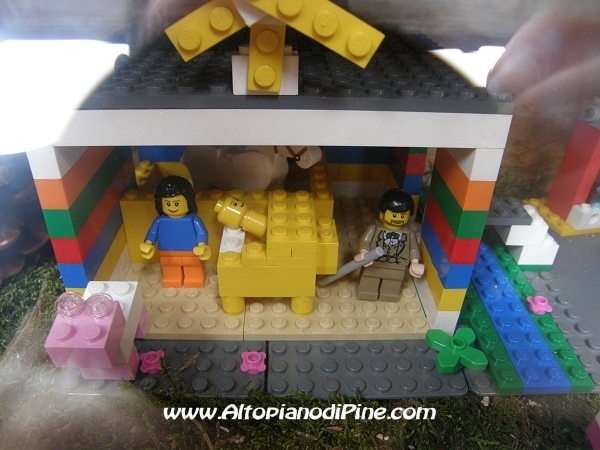 Particolare del presepe di Miola - el paes dei Presepi 2011