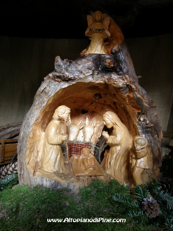 Particolare del presepe di Miola - el paes dei Presepi 2011