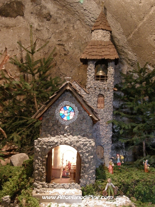 Particolare del presepe di Miola - el paes dei Presepi 2011