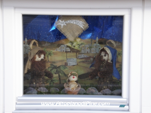 Particolare del presepe di Miola - el paes dei Presepi 2011
