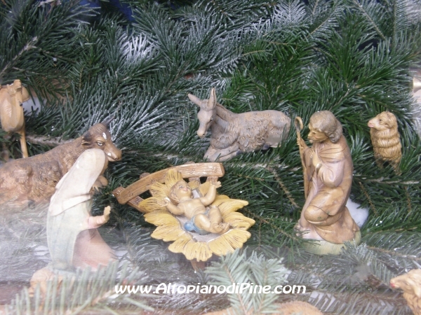 Particolare del presepe di Miola - el paes dei Presepi 2011