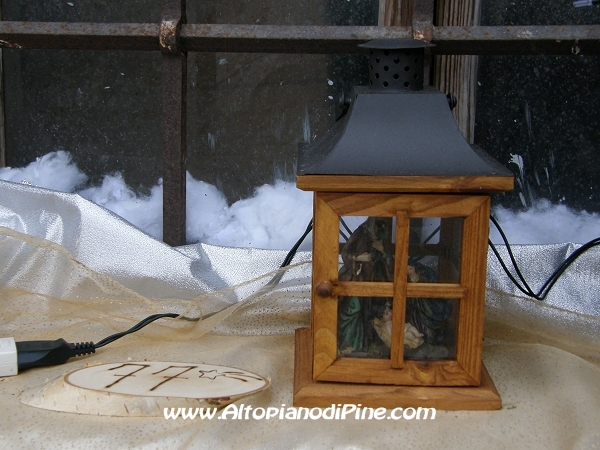 Particolare del presepe di Miola - el paes dei Presepi 2011