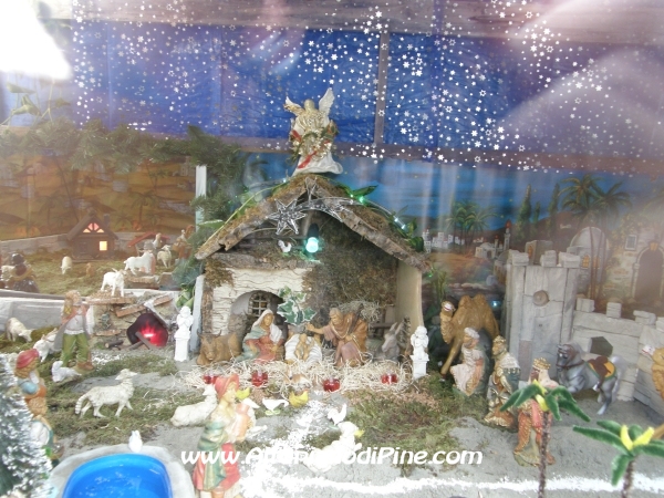 Particolare del presepe di Miola - el paes dei Presepi 2011