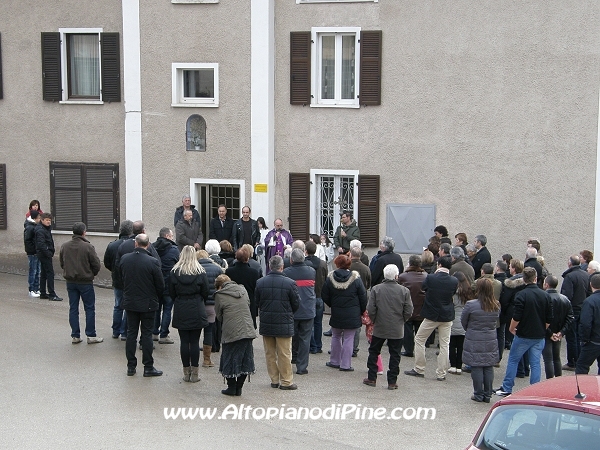 La gente presente alla festa Santa Barbara 2011 - San Mauro