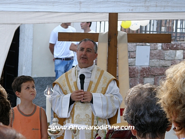 Padre Augusto Chendi - Festa della Madonna Assunta in cielo - Valt - 20 agosto 2011