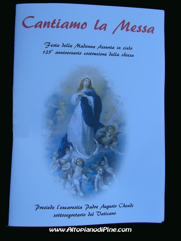 Festa della Madonna Assunta in cielo - Valt - 20 agosto 2011