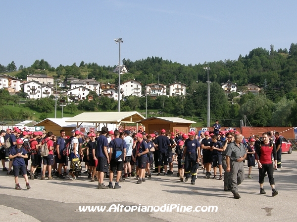 12 campeggio allievi Vigili del Fuoco Volontari 2012