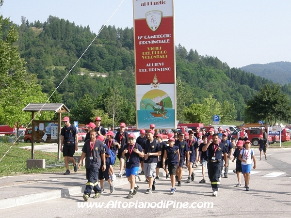 12 campeggio allievi Vigili del Fuoco Volontari 2012