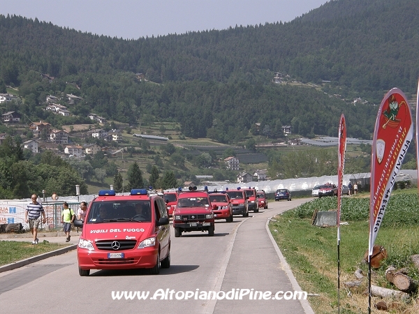 Cerimonia di Chiusura del  12 campeggio allievi Vigili del Fuoco Volontari 2012