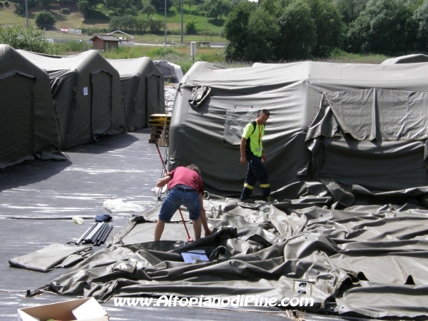 Cerimonia di Chiusura del  12 campeggio allievi Vigili del Fuoco Volontari 2012
