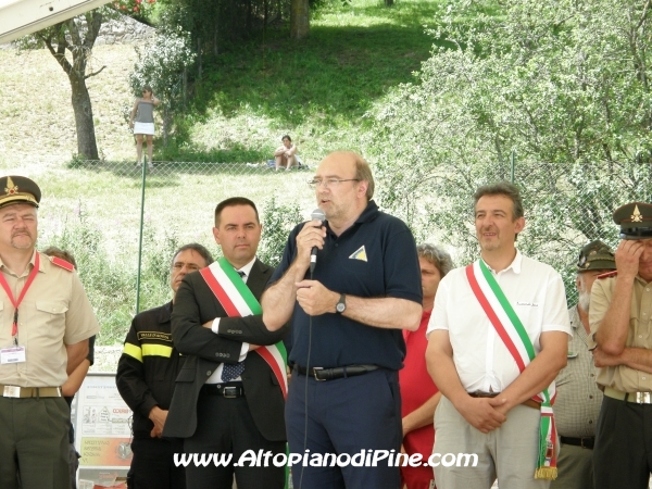 Cerimonia di Chiusura del  12 campeggio allievi Vigili del Fuoco Volontari 2012