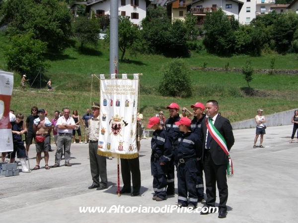 Cerimonia di Chiusura del  12 campeggio allievi Vigili del Fuoco Volontari 2012