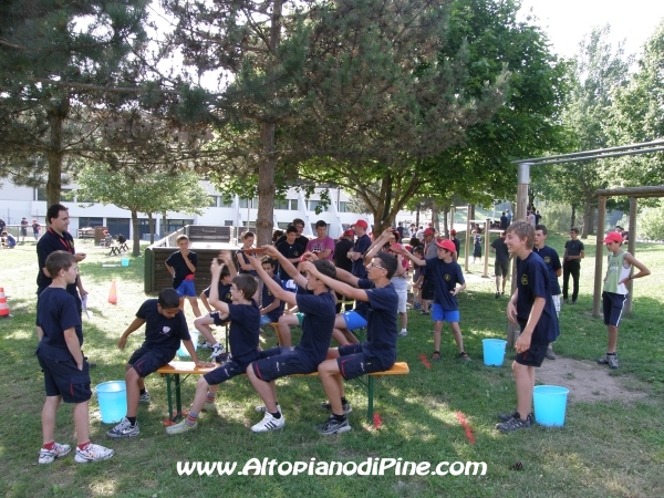 Giochi di abilitá - 12 campeggio allievi Vigili del Fuoco Volontari 2012