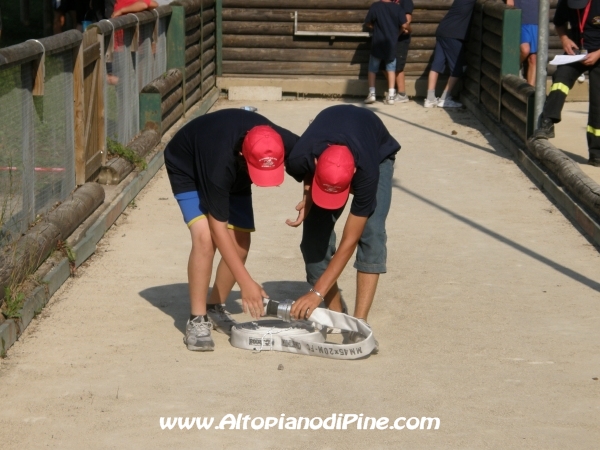 Giochi di abilitá - 12 campeggio allievi Vigili del Fuoco Volontari 2012