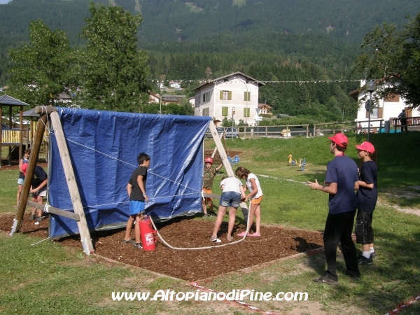 Giochi di abilitá - 12 campeggio allievi Vigili del Fuoco Volontari 2012