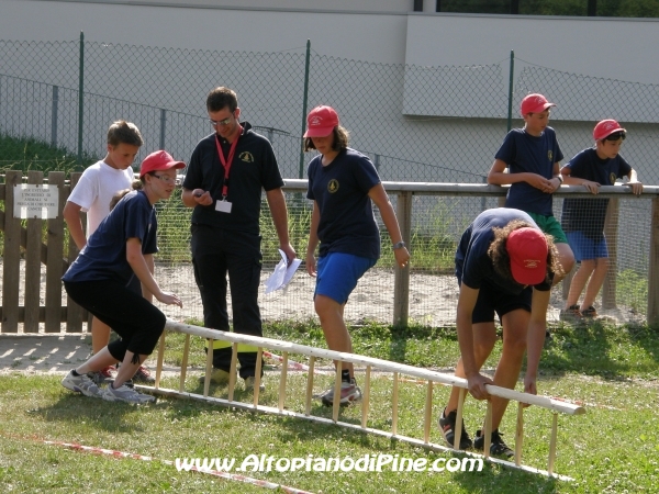 Giochi di abilitá - 12 campeggio allievi Vigili del Fuoco Volontari 2012
