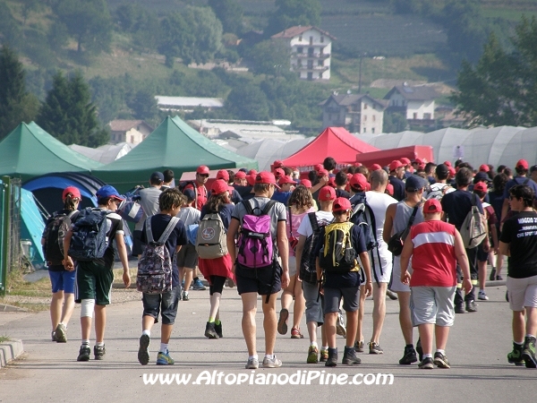12 campeggio allievi Vigili del Fuoco Volontari 2012