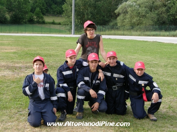 12 campeggio allievi Vigili del Fuoco Volontari 2012