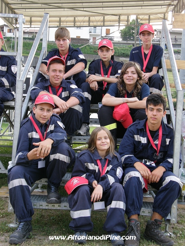 12 campeggio allievi Vigili del Fuoco Volontari 2012