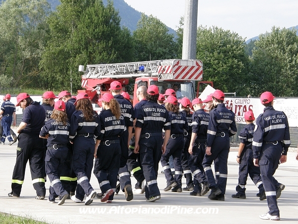 Inaugurazione 12 campeggio allievi Vigili del Fuoco Volontari 2012