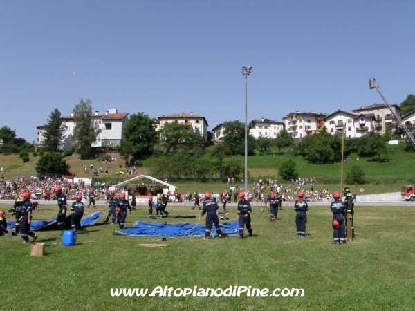 Manovre - 12 campeggio allievi Vigili del Fuoco Volontari 2012