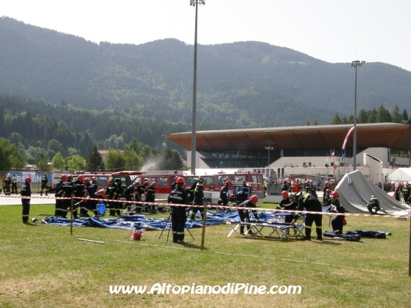 Manovre - 12 campeggio allievi Vigili del Fuoco Volontari 2012