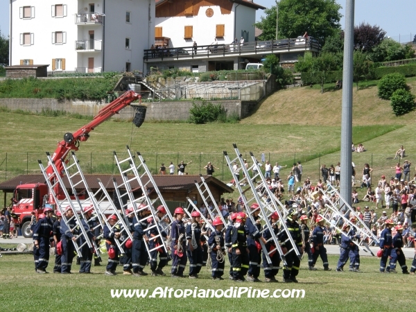 Manovre - 12 campeggio allievi Vigili del Fuoco Volontari 2012