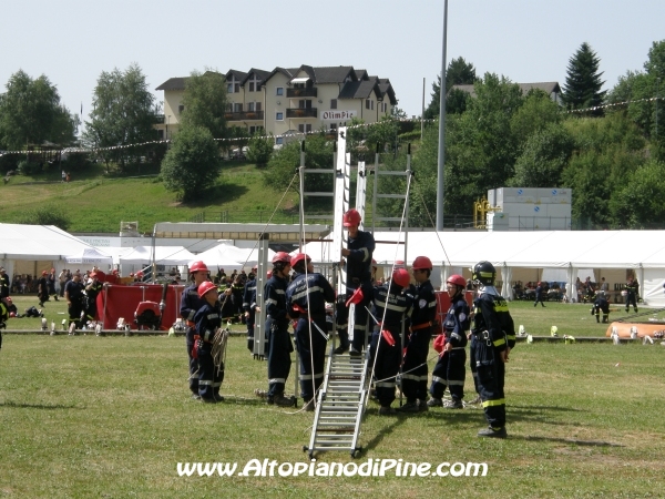 Manovre - 12 campeggio allievi Vigili del Fuoco Volontari 2012