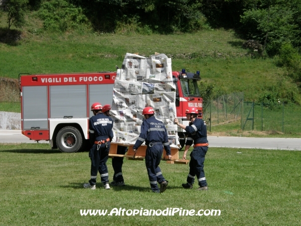 Manovre - 12 campeggio allievi Vigili del Fuoco Volontari 2012