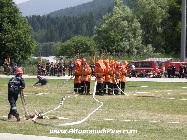 Manovre - 12 campeggio allievi Vigili del Fuoco Volontari 2012