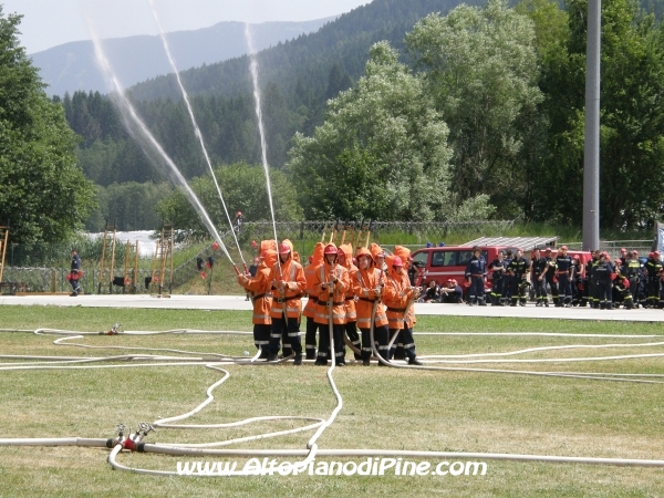 Manovre - 12 campeggio allievi Vigili del Fuoco Volontari 2012