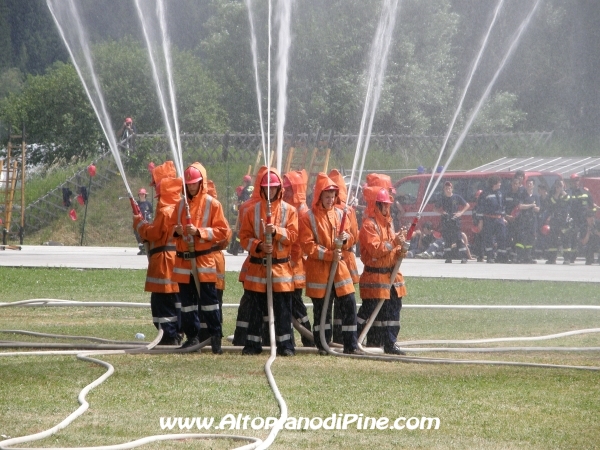 Manovre - 12 campeggio allievi Vigili del Fuoco Volontari 2012