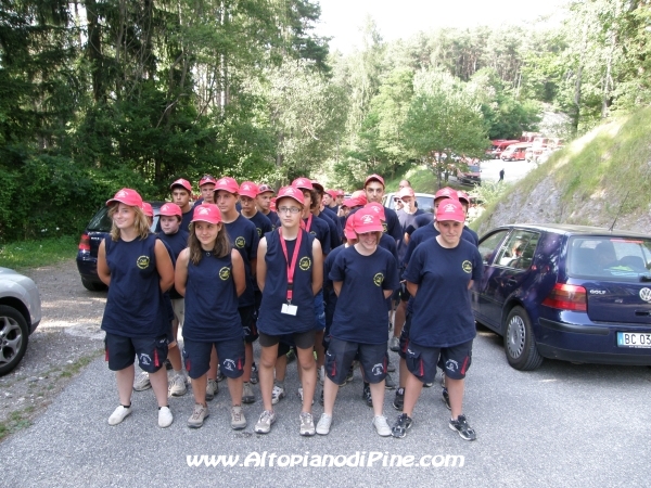 S. Messa - 12 campeggio allievi Vigili del Fuoco Volontari 2012