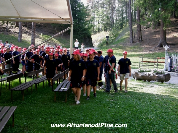 S. Messa - 12 campeggio allievi Vigili del Fuoco Volontari 2012