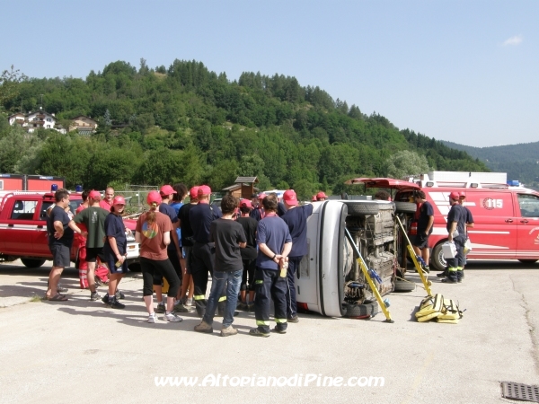12 campeggio allievi Vigili del Fuoco Volontari 2012