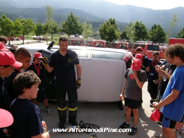 12 campeggio allievi Vigili del Fuoco Volontari 2012
