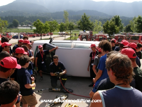 12 campeggio allievi Vigili del Fuoco Volontari 2012