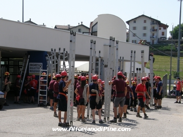 12 campeggio allievi Vigili del Fuoco Volontari 2012