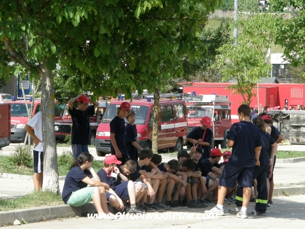 12 campeggio allievi Vigili del Fuoco Volontari 2012