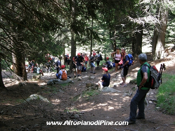 Escursione Rifugio Tonini - 12 campeggio allievi Vigili del Fuoco Volontari 2012