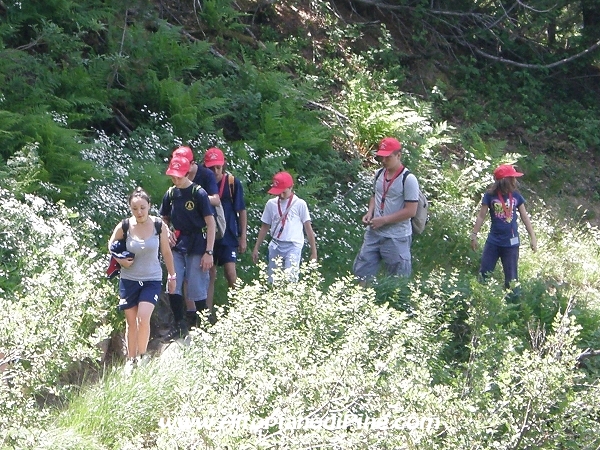 Escursione Rifugio Tonini - 12 campeggio allievi Vigili del Fuoco Volontari 2012