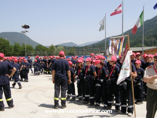 12 campeggio allievi Vigili del Fuoco Volontari 2012