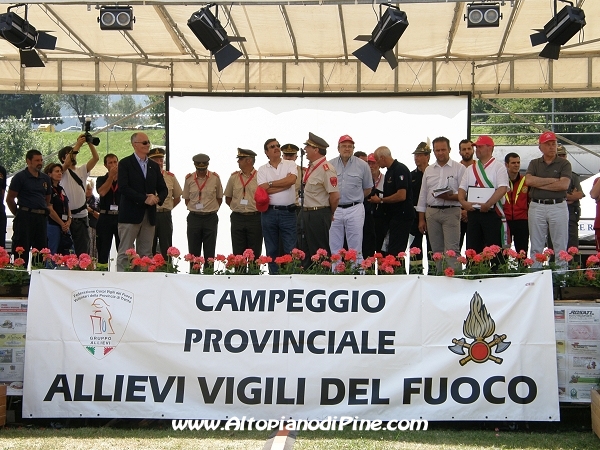 12 campeggio allievi Vigili del Fuoco Volontari 2012