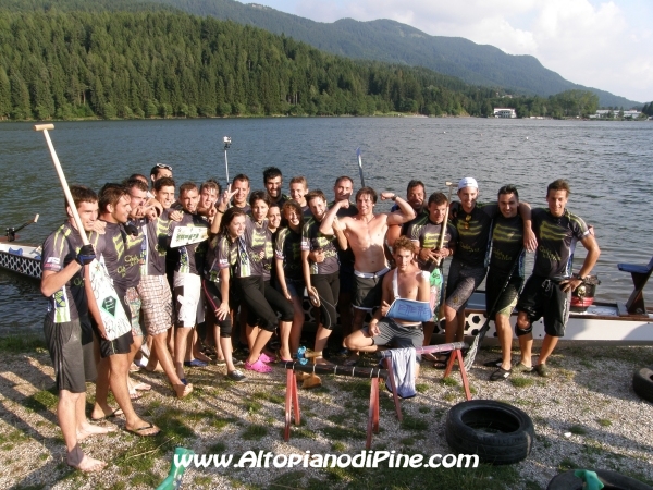 Dragon Festival 2012 - Baselga di Piné - Energy Piné la squadra vincitrice