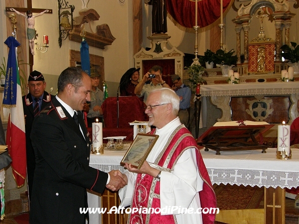 S. Osvaldo 2012 - pergamena di riconoscimento