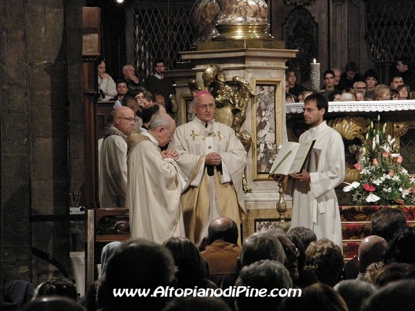 L'arcivescovo di Trento Luigi Bressan