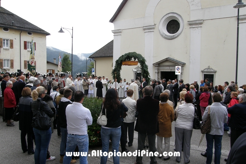 Saluto da parte delle comunit parrocchiali di Folgaria, Serrada, Guardia e Mezzomonte